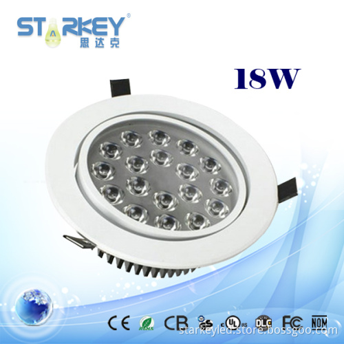 Embeded 18W Dimmable LED Ceiling Light